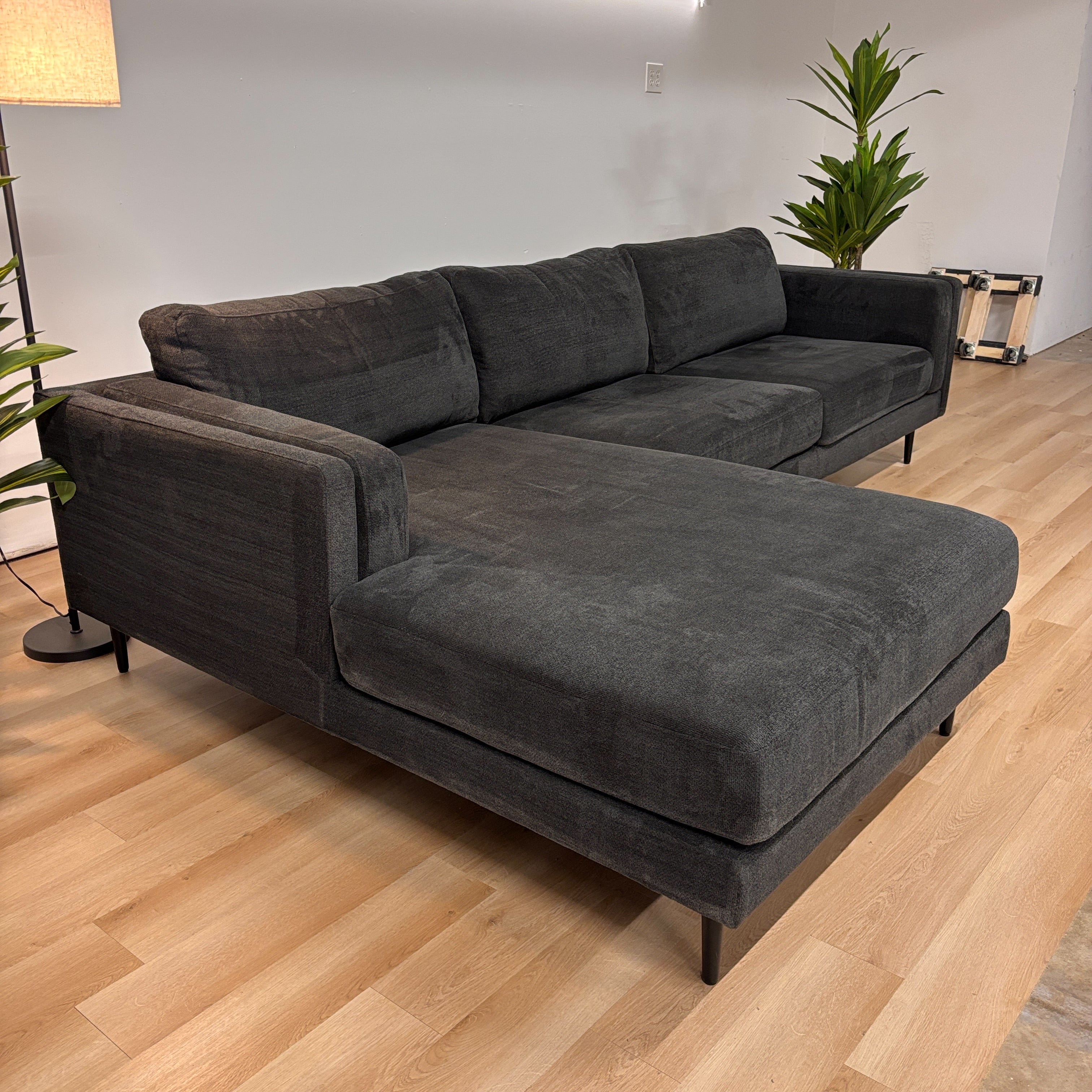 Living Spaces Aries 2 Piece Sectional