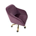 Karat Homes Velvet Swivel Task Chair