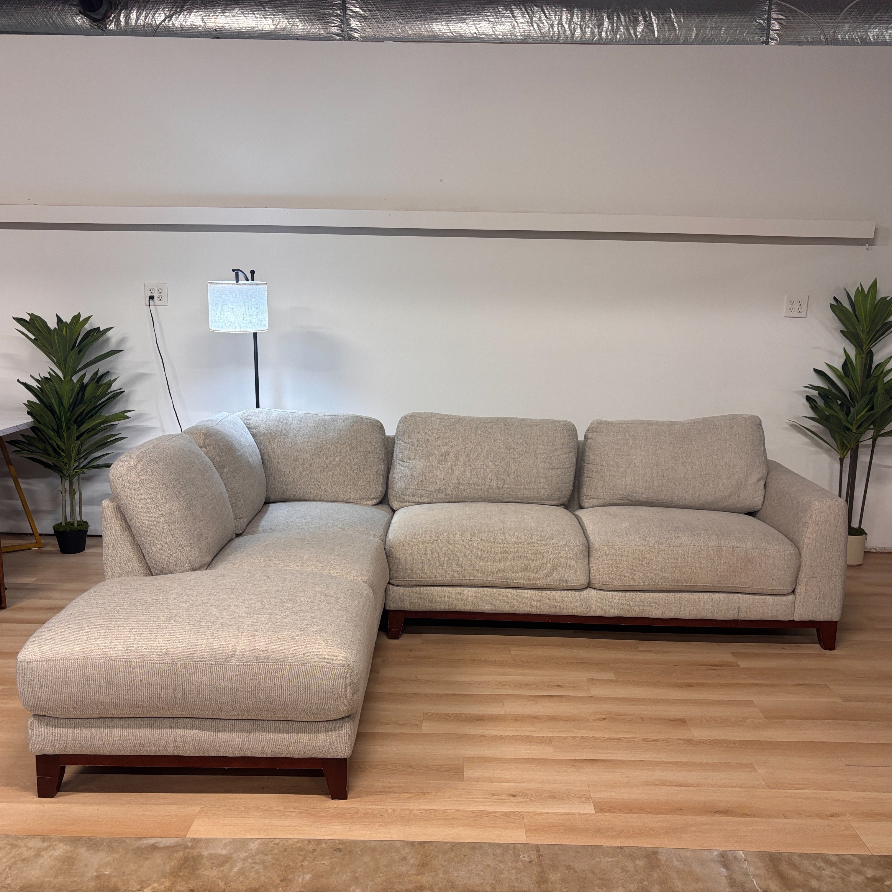 Living Spaces 2 - Piece Sectional