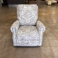 Huala Home Farmhouse Swivel Recliner