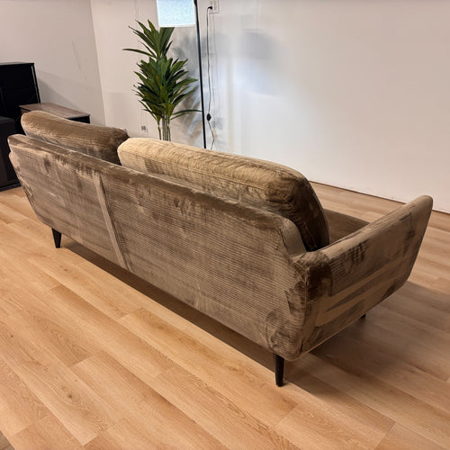 West Elm Velvet Loveseat