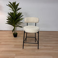 Latitude Run Boucle Bar Stools