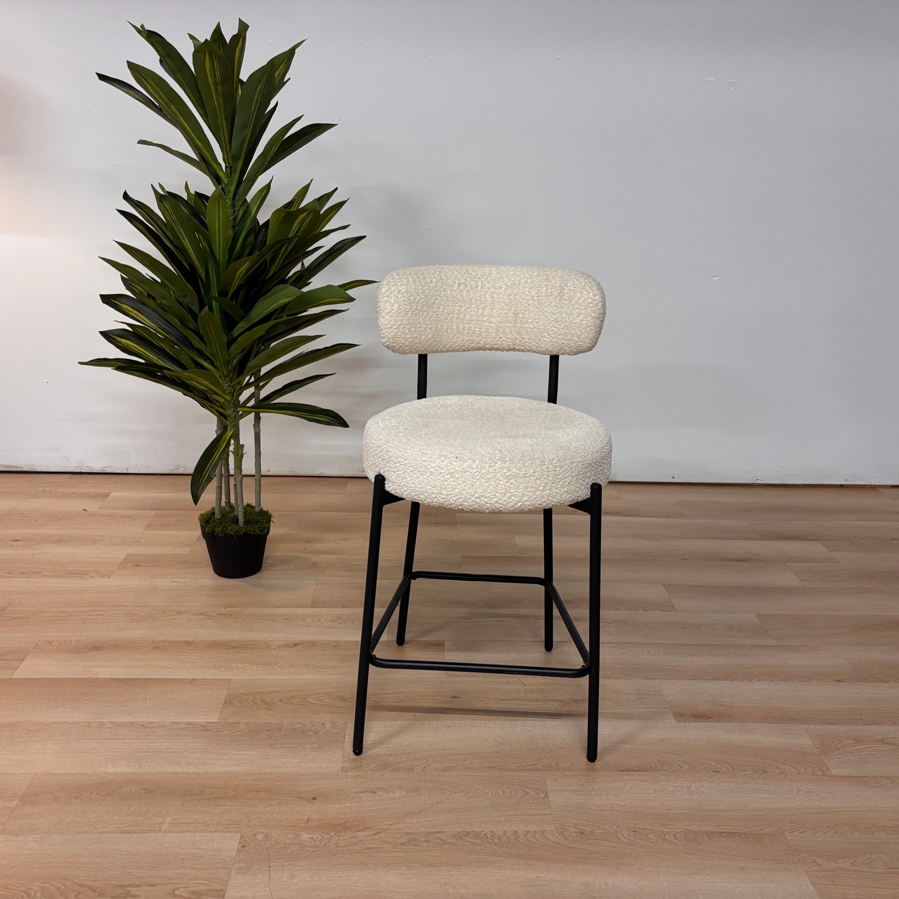 Latitude Run Boucle Bar Stools