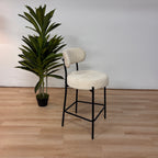 Latitude Run Boucle Bar Stools