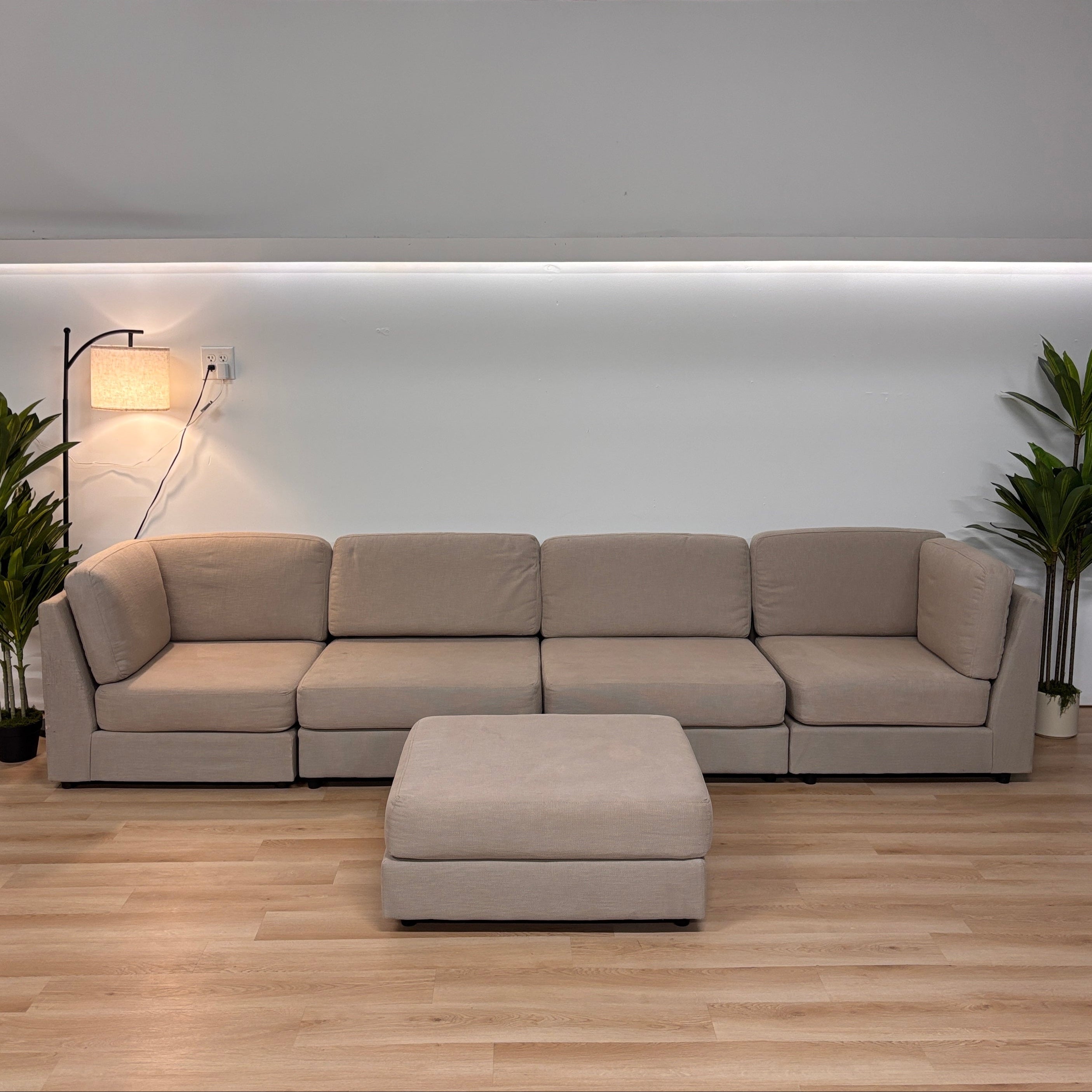 West Elm Modular Sofa W/chaise