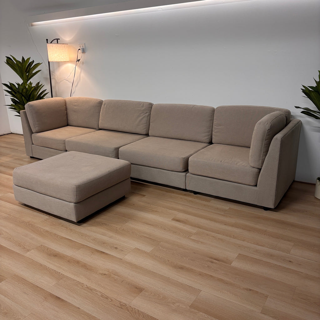 West Elm Modular Sofa W/chaise