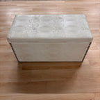 Latitude Run Faux Gator Storage Bench