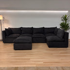 Latitude Run 5 Piece Modular Sectional W/ottoman