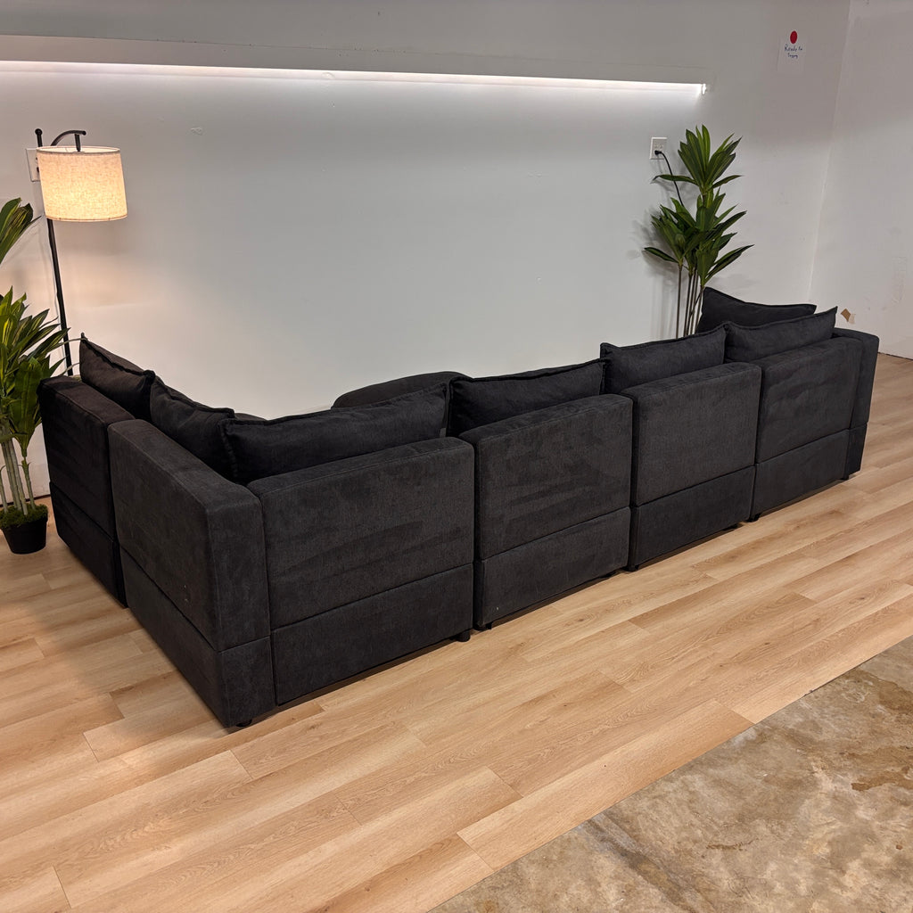 Latitude Run 5 Piece Modular Sectional W/ottoman
