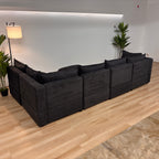 Latitude Run 5 Piece Modular Sectional W/ottoman