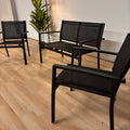 Ameriwood Outdoor 2 Chairs & Bench Set