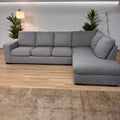 Living Spaces Lucy Sectional With Pull Out Bed