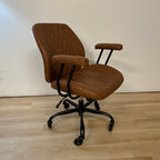 Vecelo Faux Leather Office Chair