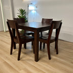Corliving 5 Piece Expendable Dining Set