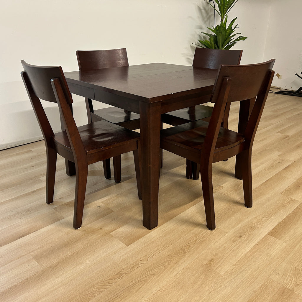 Corliving 5 Piece Expendable Dining Set