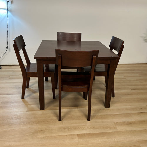 Corliving 5 Piece Expendable Dining Set