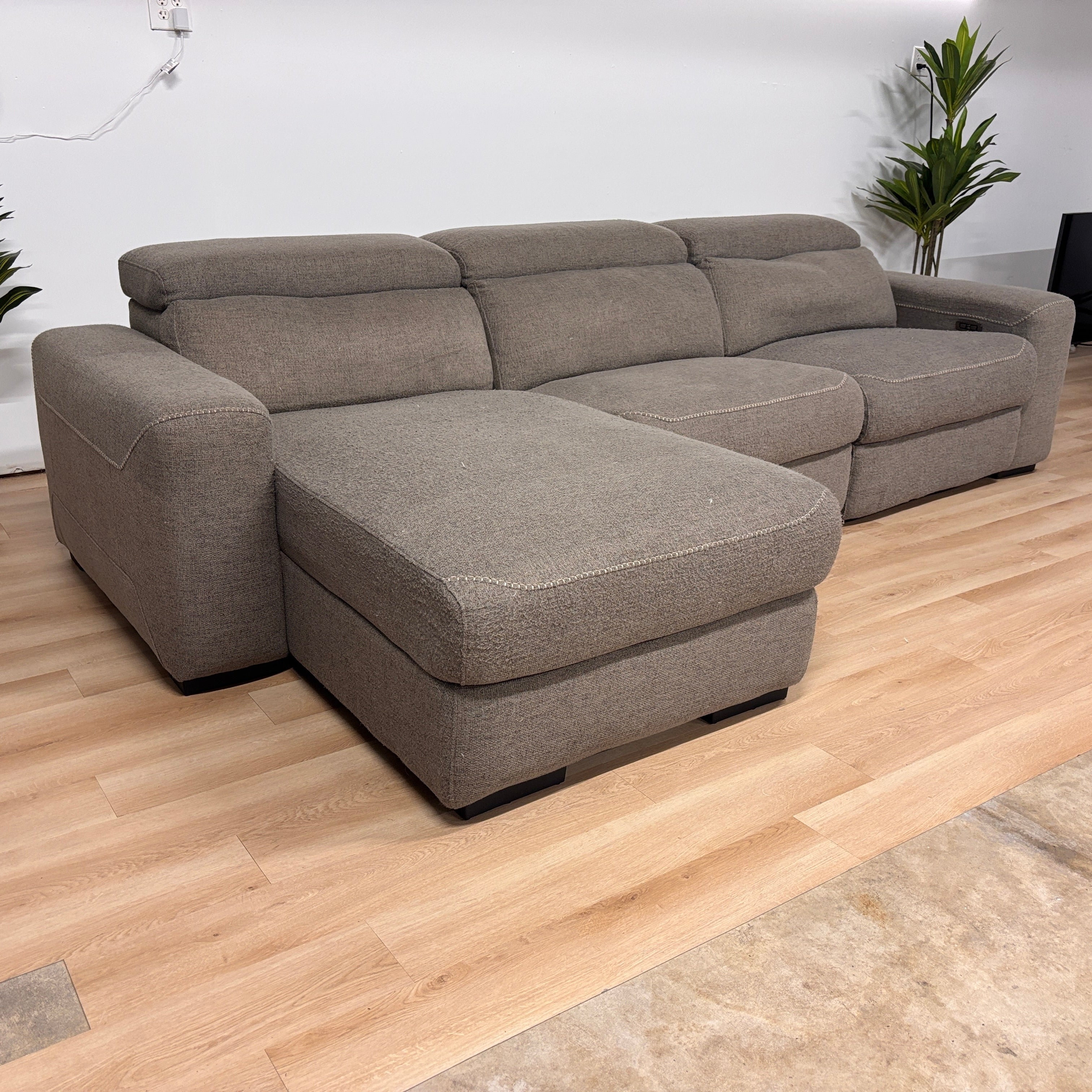 Ashley Furniture 3 Piece Power Recliner Sectional