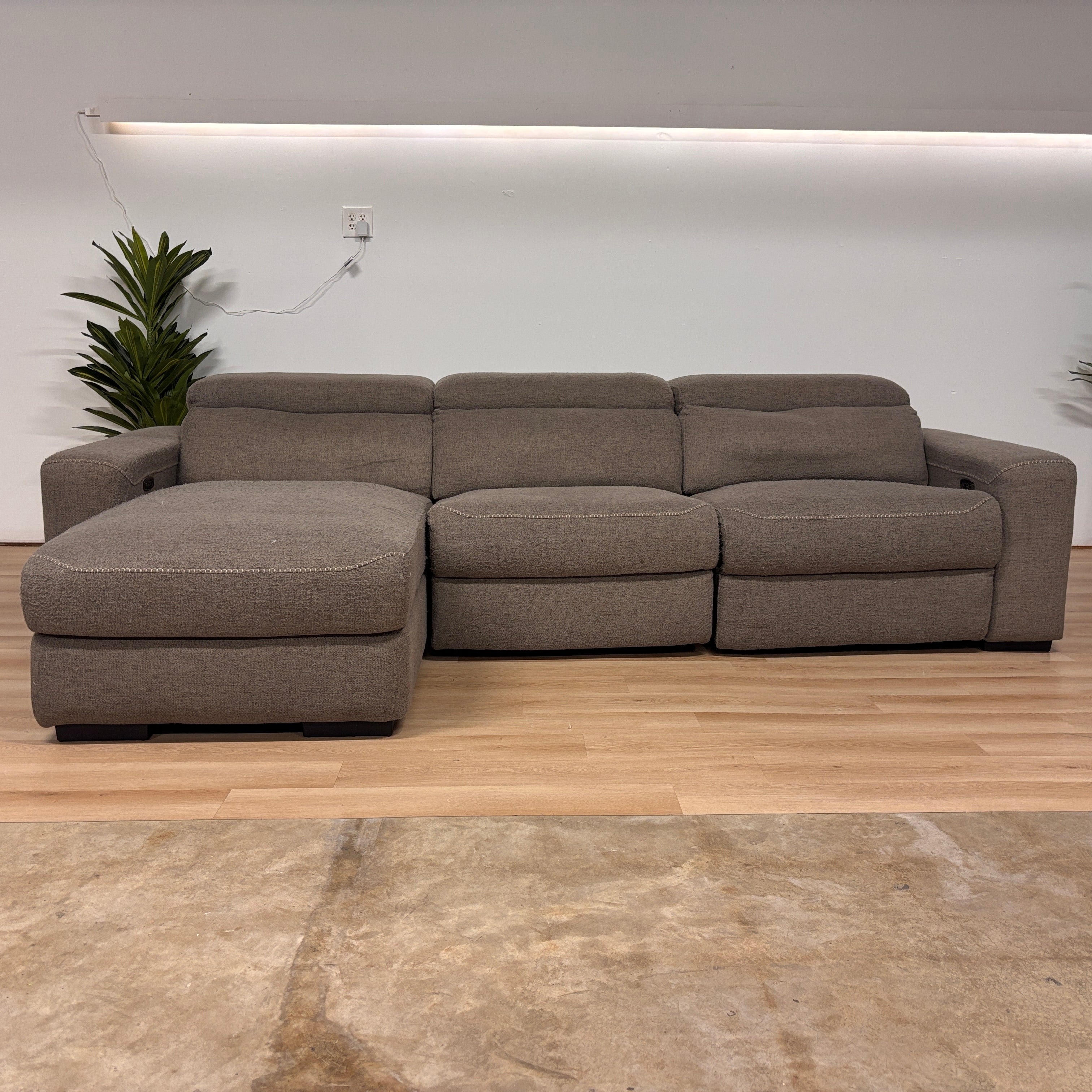 Ashley Furniture 3 Piece Power Recliner Sectional