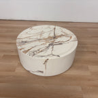 Latitude Run Drum Coffee Table