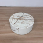 Latitude Run Drum Coffee Table
