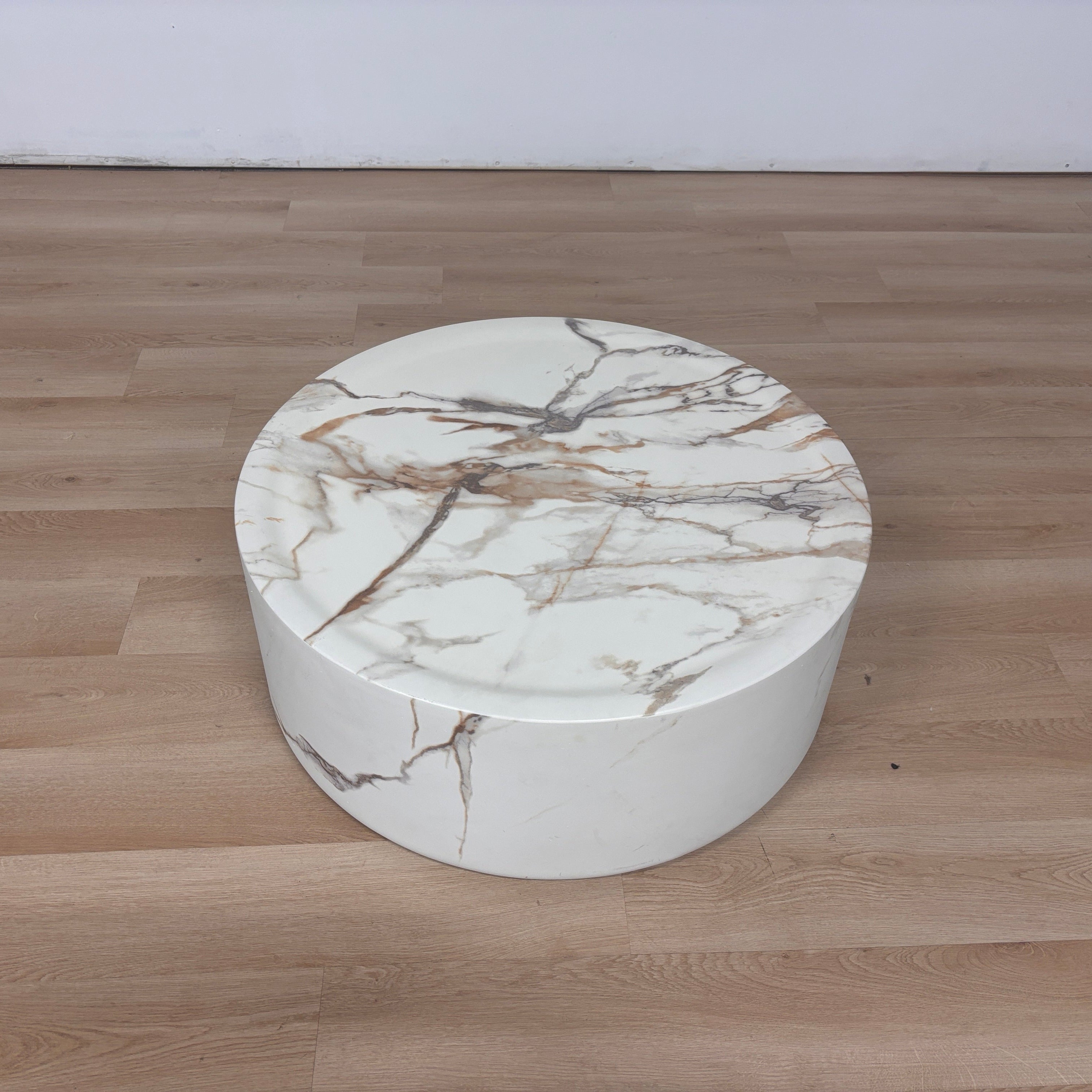 Latitude Run Drum Coffee Table