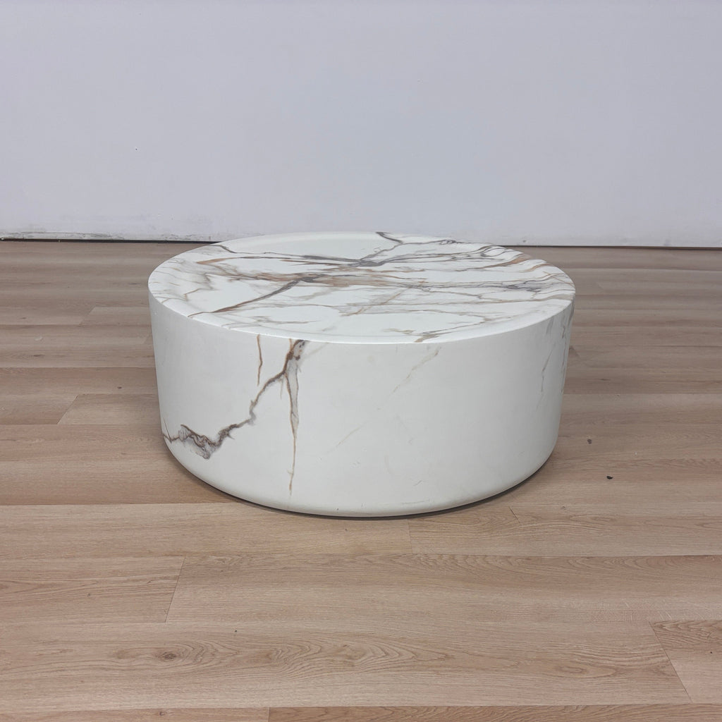 Latitude Run Drum Coffee Table