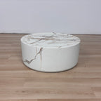Latitude Run Drum Coffee Table