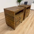 Ashley Furniture Solid Wood Nighstands Set Of 2