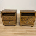 Ashley Furniture Solid Wood Nighstands Set Of 2