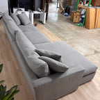 Living Spaces 2 Piece Cloud Sectional