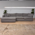 Living Spaces 2 Piece Cloud Sectional