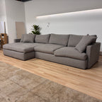 Living Spaces 2 Piece Cloud Sectional