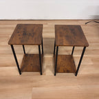 Latitude Run Walnut End Tables Set Of 2