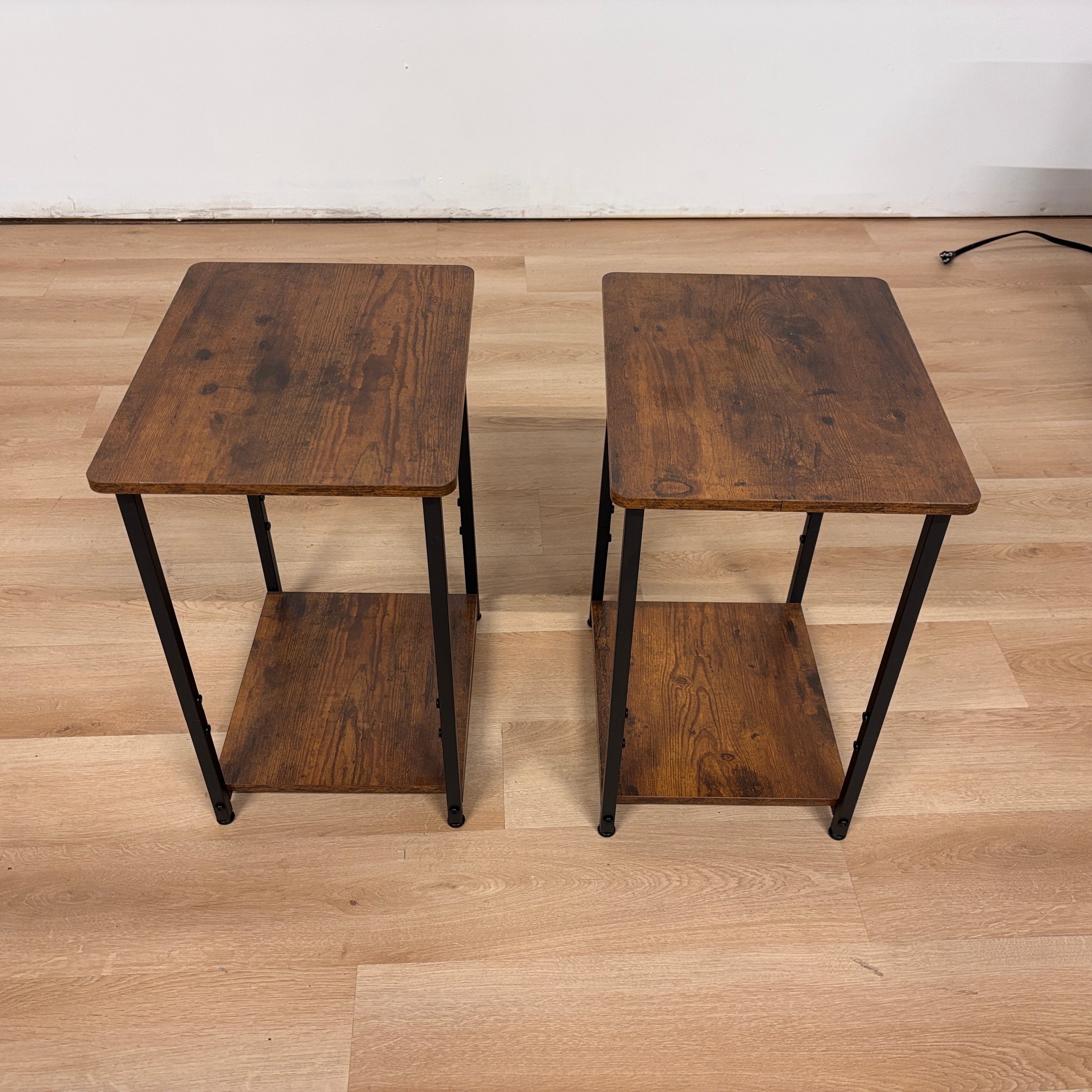 Latitude Run Walnut End Tables Set Of 2