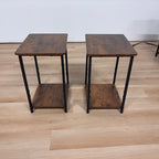 Latitude Run Walnut End Tables Set Of 2