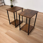 Latitude Run Walnut End Tables Set Of 2