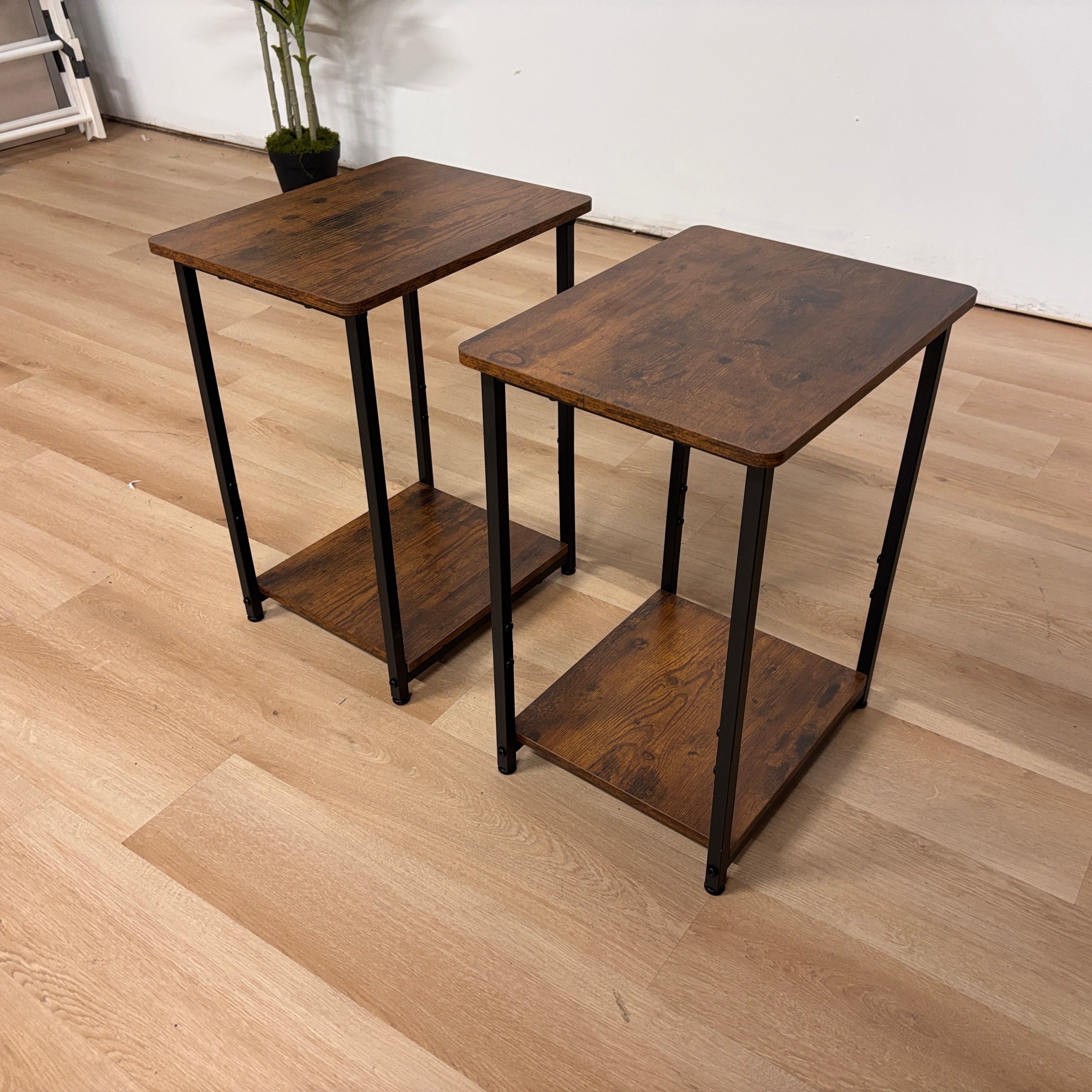 Latitude Run Walnut End Tables Set Of 2