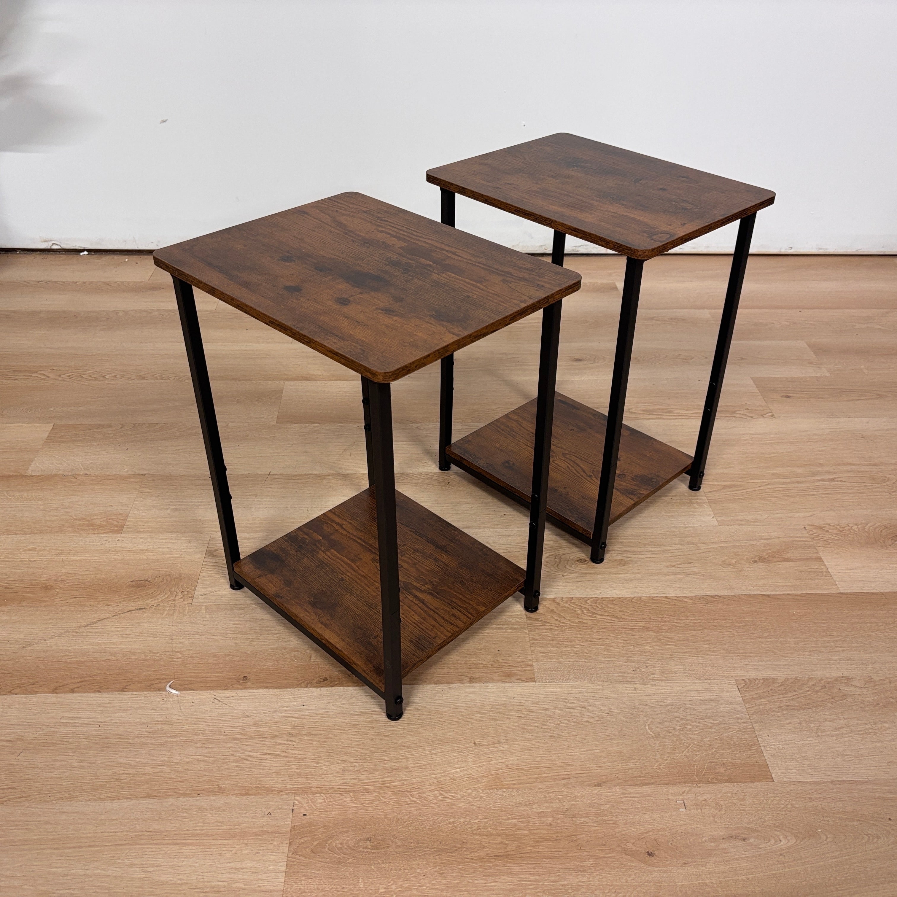 Latitude Run Walnut End Tables Set Of 2