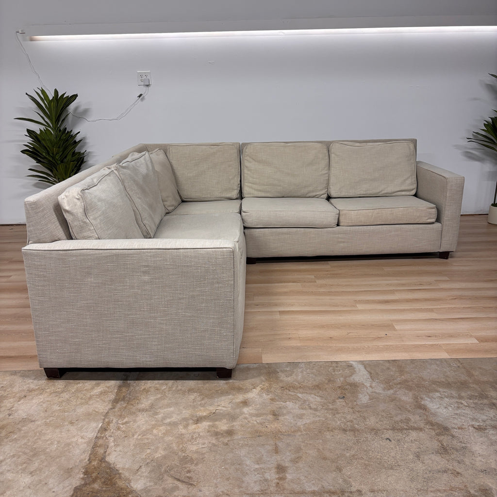 West Elm 3- Piece Sectional
