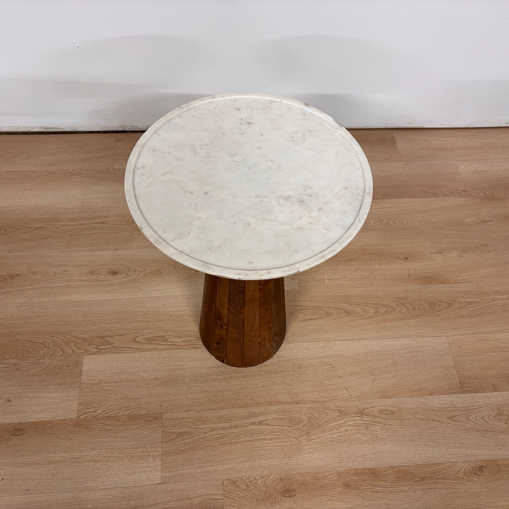 Fabiola Marble Accent Table