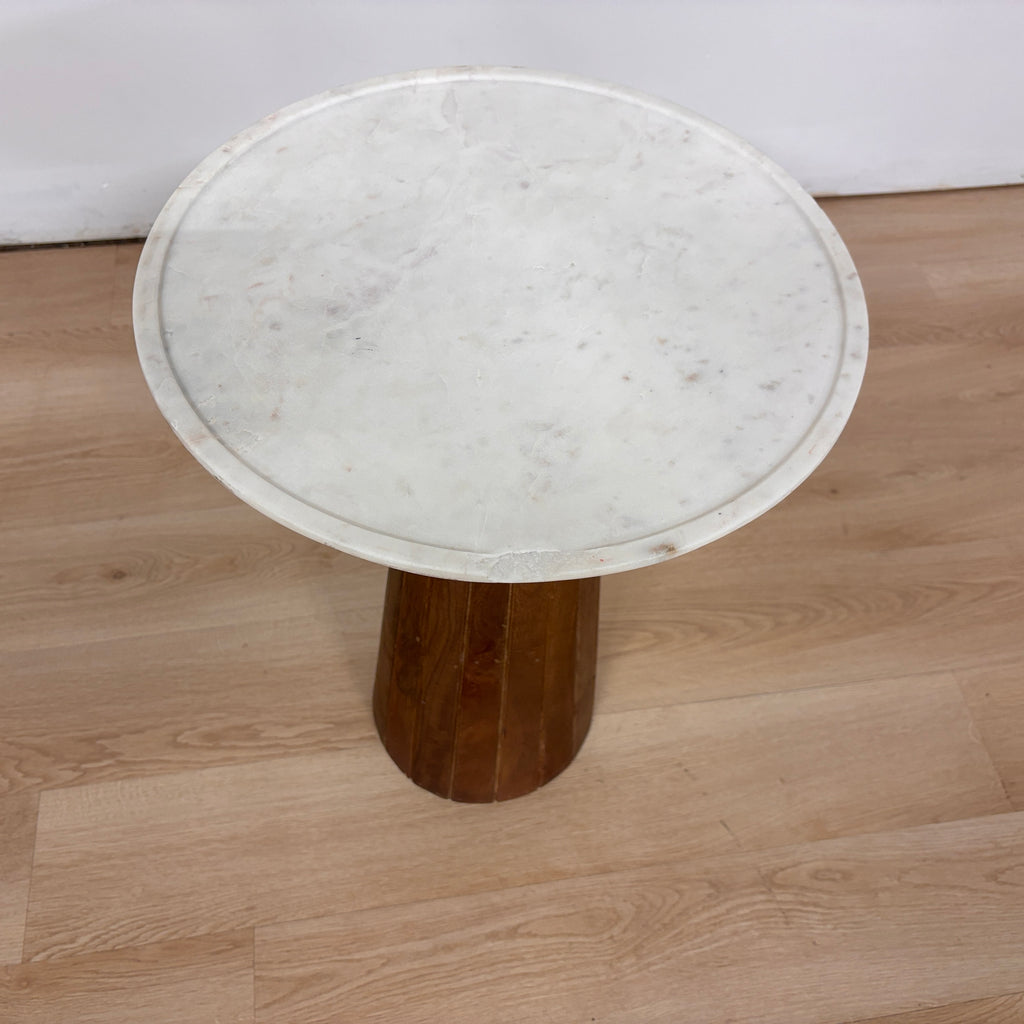 Fabiola Marble Accent Table