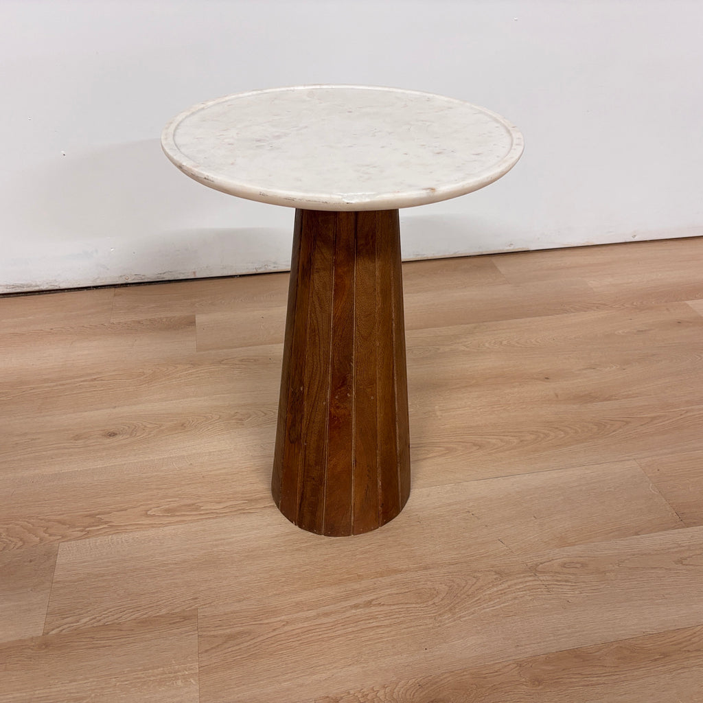 Fabiola Marble Accent Table