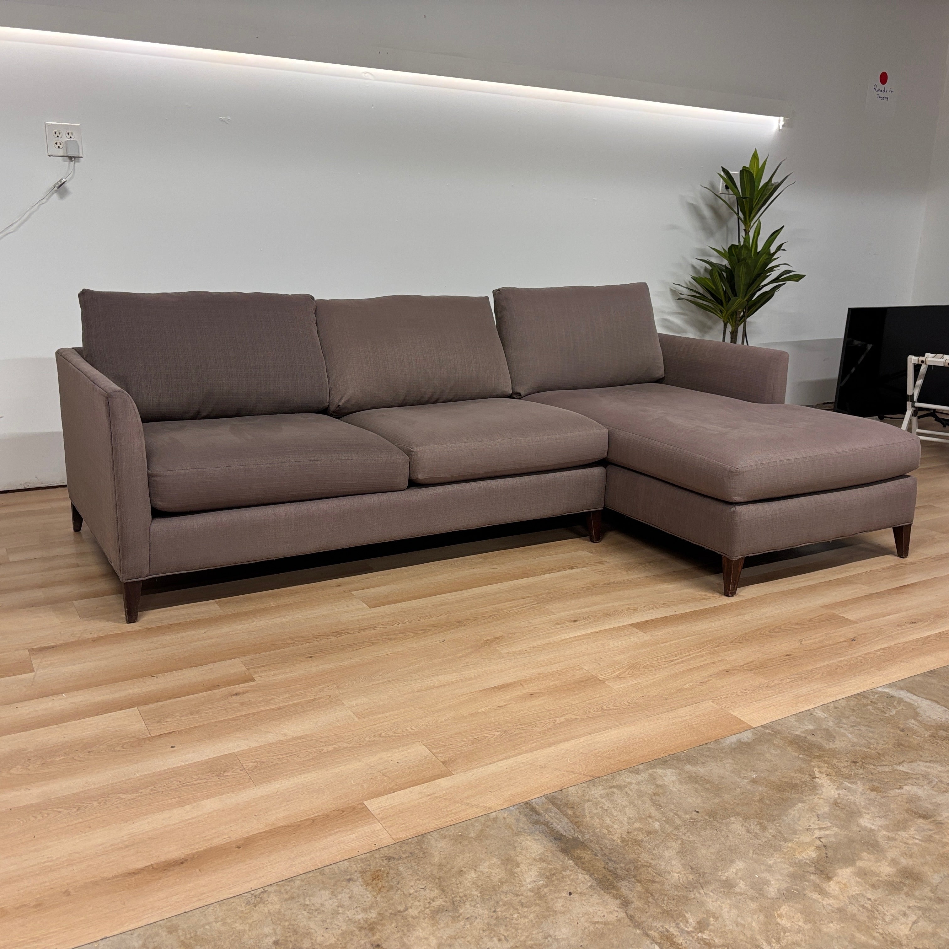 Crate & Barrel Klyne Sectional