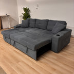 Mega Furnishings L-shape Sleeper Sectional