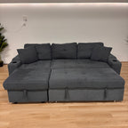 Mega Furnishings L-shape Sleeper Sectional