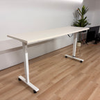 Herman Miller White Adjustable Height Standing Desk