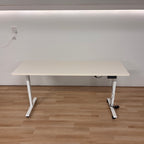 Herman Miller White Adjustable Height Standing Desk