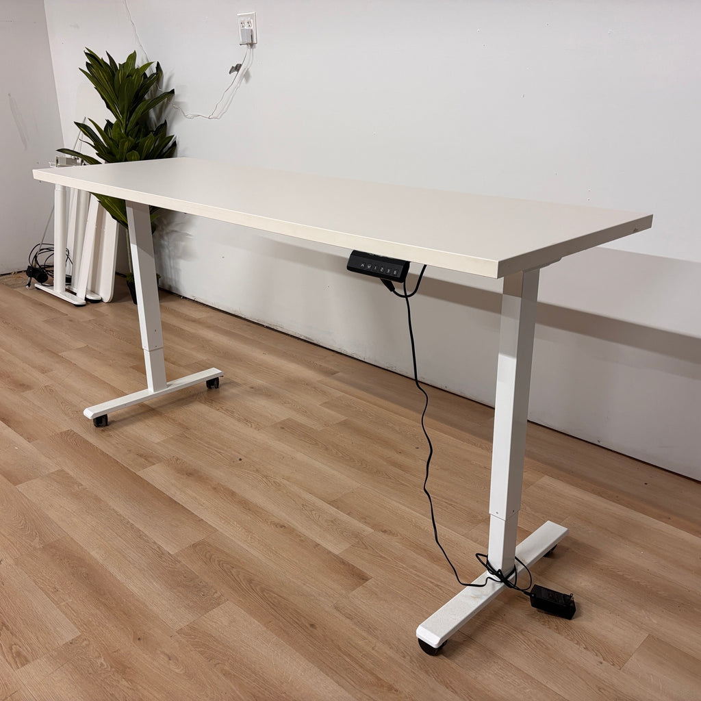 Herman Miller White Adjustable Height Standing Desk