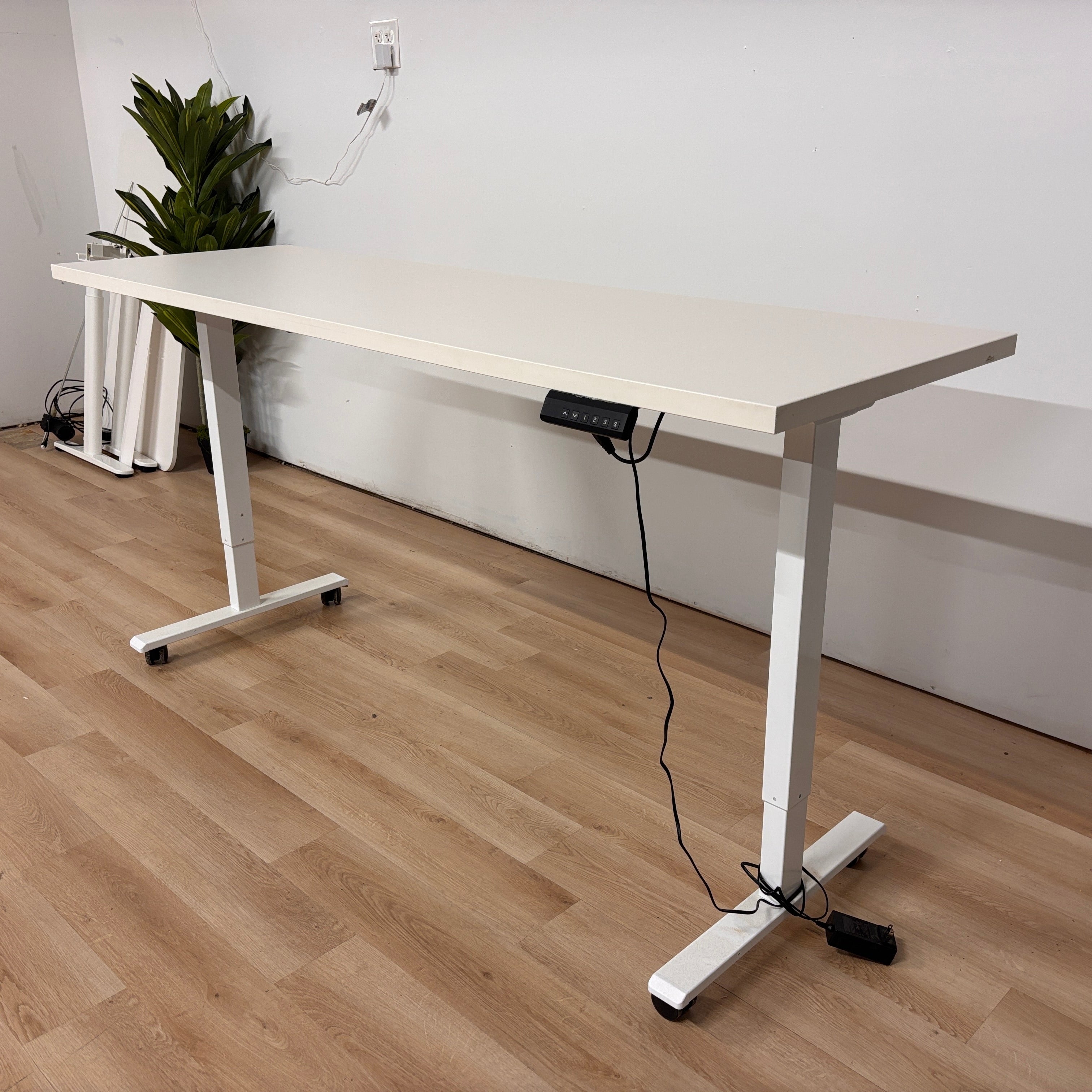 Herman Miller White Adjustable Height Standing Desk
