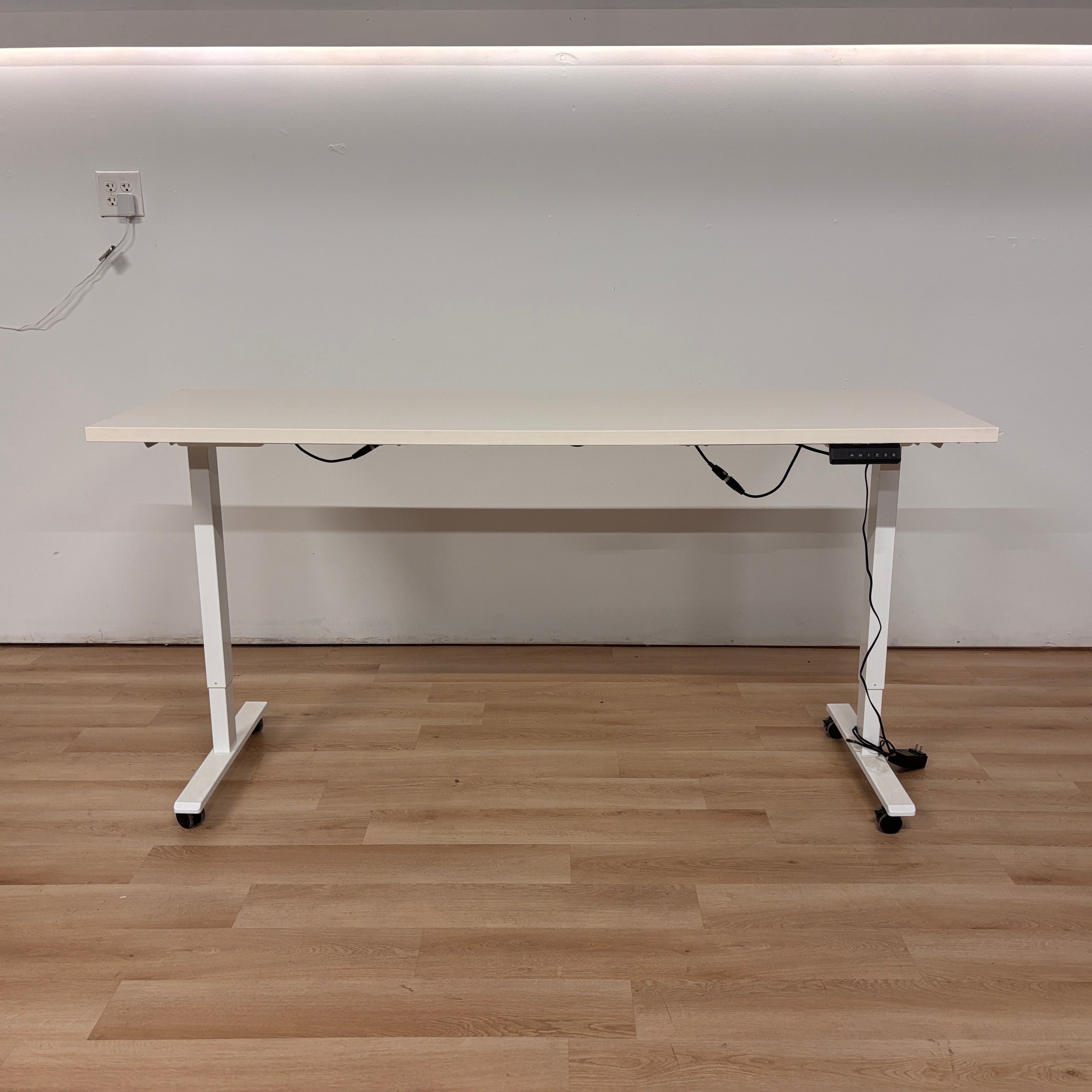 Herman Miller White Adjustable Height Standing Desk